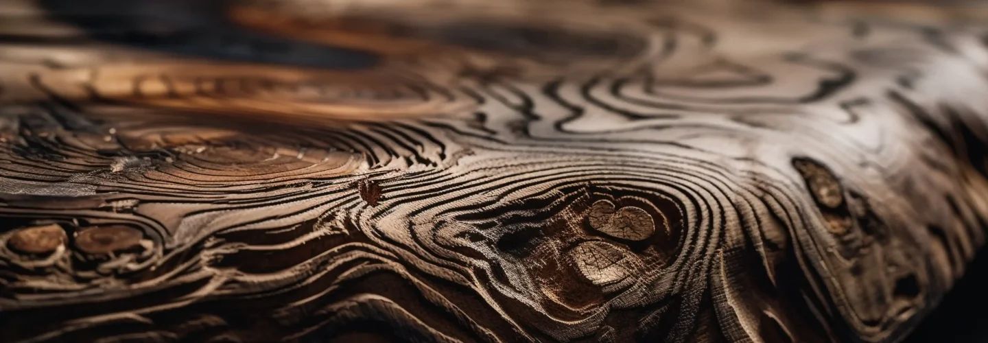 smooth-wood-plank-absorbs-wet-drops-outdoors-generated-by-ai